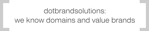 DotBrand Solutions: we know domains and value brands